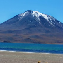Laguna Miscanti with Cerro Miscanti